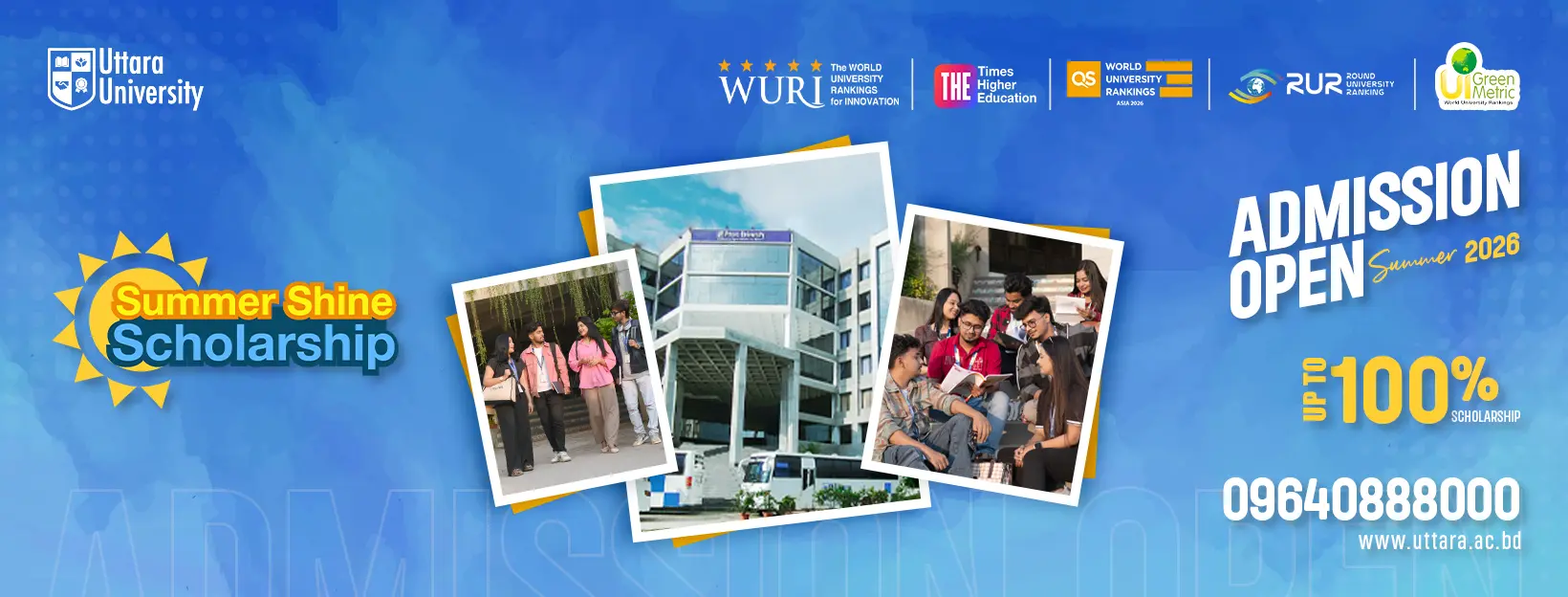 UU 8th convocation Web Banner